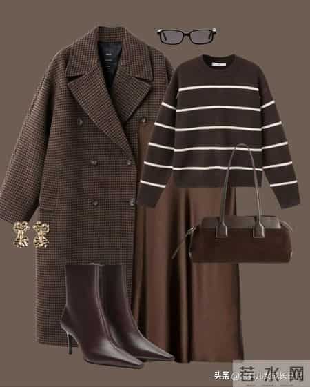 冬日高级感穿搭指南：把“卡其色”穿出彩，复古与知性的交融