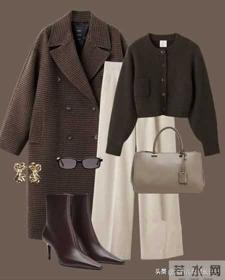 冬日高级感穿搭指南：把“卡其色”穿出彩，复古与知性的交融