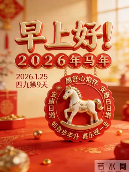 2026年元月25日早上好！温馨祝福语 和精美绝伦图片