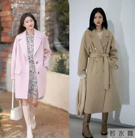 “大衣+连衣裙”=今年最时髦穿搭！优雅又洋气，关键是特有女人味