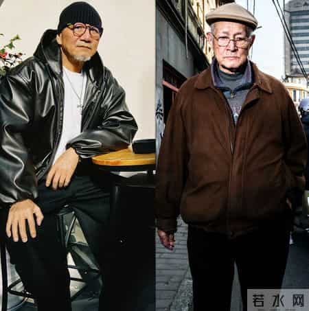 被上海街拍爷爷惊艳！白发不染衣装有型，中老年穿搭就该这么体面