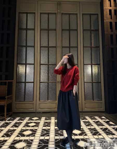 冬季火出圈的『伞裙』，上身美到被反复夸！