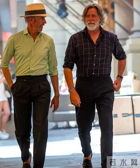 欧美男性年长更具魅力的原因：不穿老年服饰，不留光头，精致且高雅