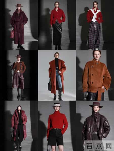 那些复古红色系穿搭 过年啦