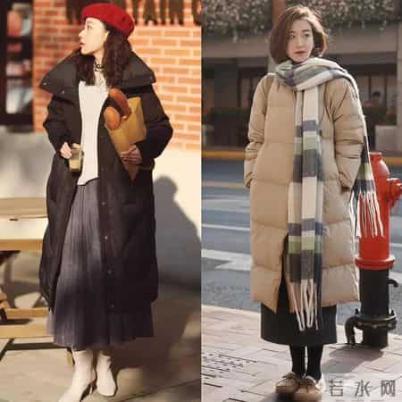 “羽绒服+半裙”才是冬日最美穿搭，洋气又减龄，适合4、50岁女人