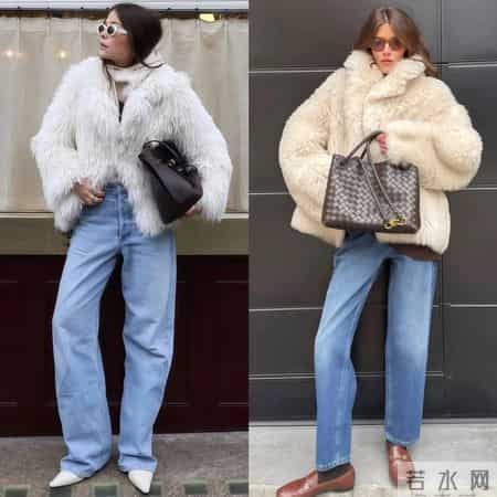 没想到，今年“皮草外套”这么火！学时尚潮人这样穿，时髦显气质
