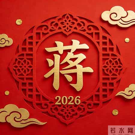 2026年红色百家姓精美图片分享给大家