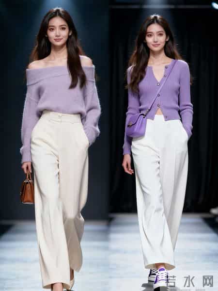 世界上最舒服的配色-秋冬毛衣经典配色审美提升 穿搭配色