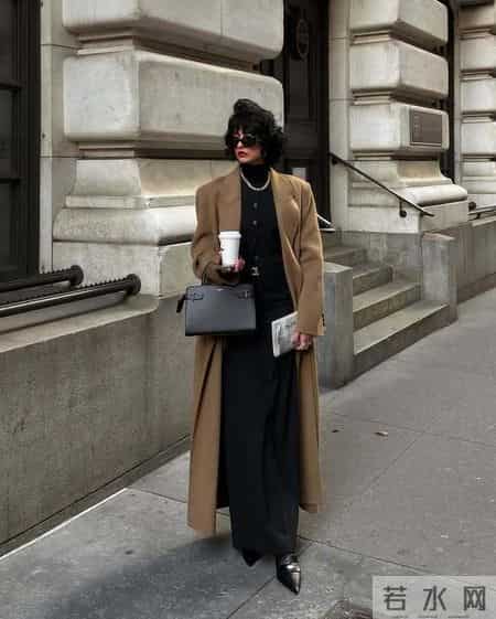 驼色大衣的四种高级穿法，时髦炸了