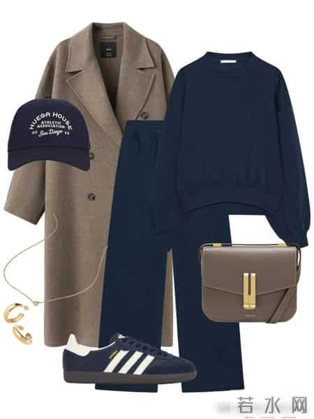秋冬很火的大衣穿搭心情：解锁冬日叠穿灵感，通勤休闲优雅高级感