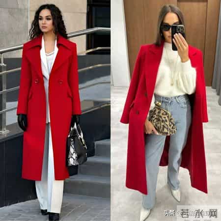 为什么红色大衣那么贵，却被你穿得那么土！这几组公式你照着穿！