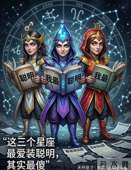 这三个星座最爱“装聪明”其实最傻
