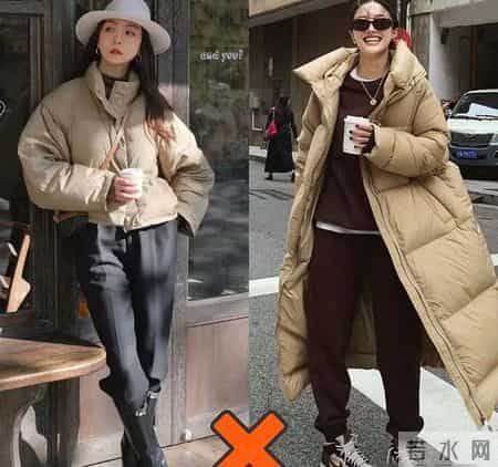 今冬火了一种穿法叫“上半身羽绒服，下半身无痕裤”，保暖又时髦