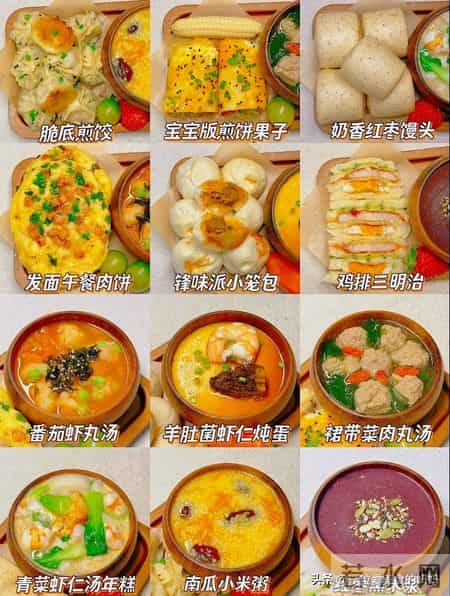 小朋友的冬日早餐一周大放送，简单快手美味