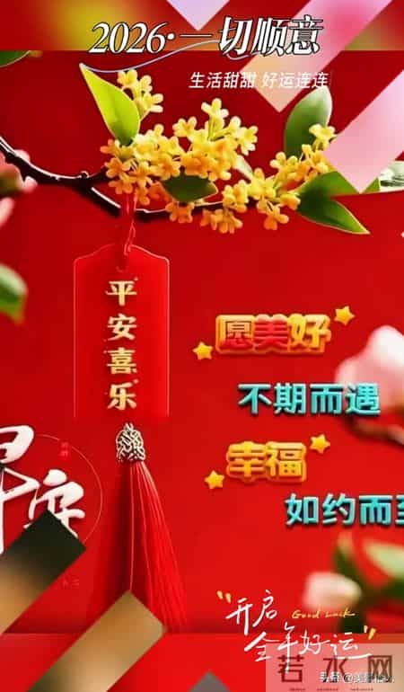 2026.01.30号周五早安祝福美图