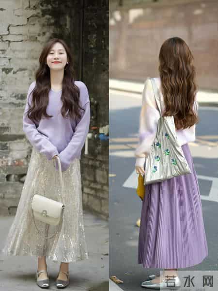 粉紫系穿搭杀疯了！把“甜糯显贵”焊在身上！