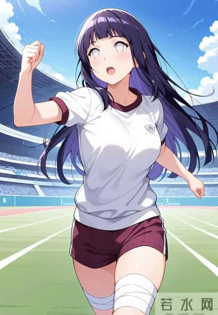 火影忍者，雏田奔跑，太迷人了！