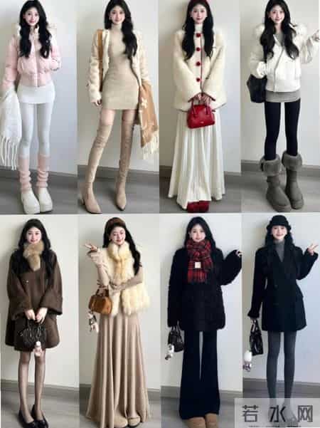24套秋冬穿搭|从甜妹到御姐,照着穿美翻整个冬天