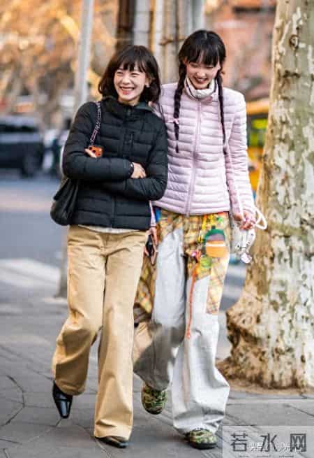 看了上海街拍才发现：满大街都是“排骨羽绒服”，既保暖又时髦