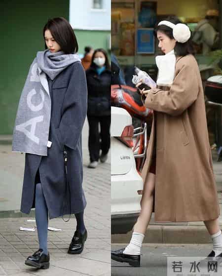 收起你的短棉袄！看了上海女生的穿搭才知道，多穿大衣会更时髦
