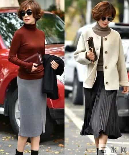 这才是50岁该有的冬季打扮，不装嫩、不老气，轻松穿出气质美