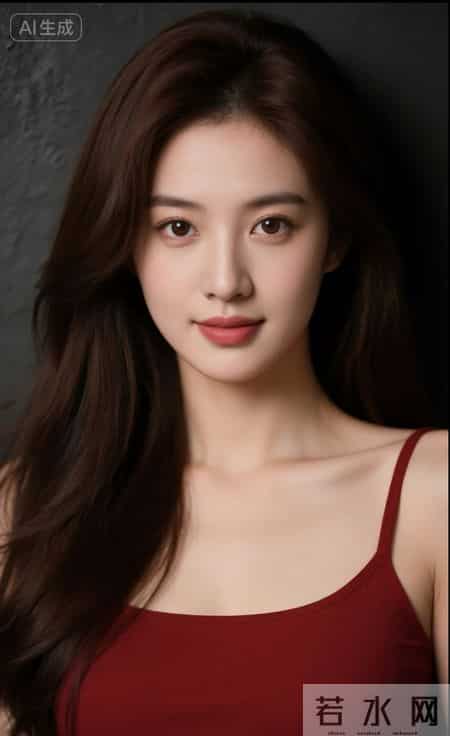 酒红色吊带衫的魅力