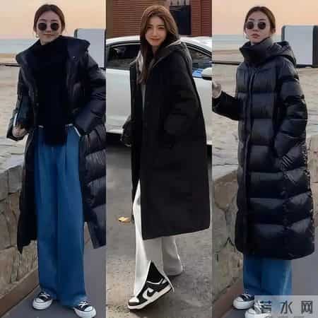 黑色羽绒服，穿对了才真有范儿