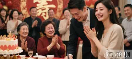 婆婆六十大寿上,老公当众宣布净身出户让我签字,全家等着看我哭