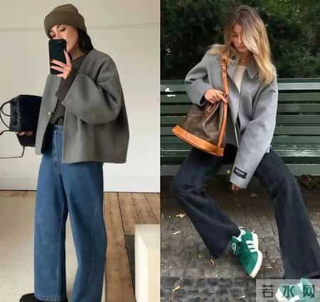 今年请一定要这样穿：短大衣+阔腿裤，回头率高还洋气，值得尝试
