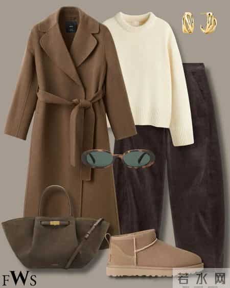 秋冬氛围感穿搭公式,4套搭配承包你的日常时髦