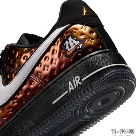 耐克悄悄发布了一款形似LV联名的Air Force 1新作……