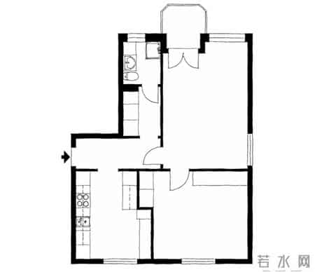 看完这个60㎡的家,一点也不压抑!