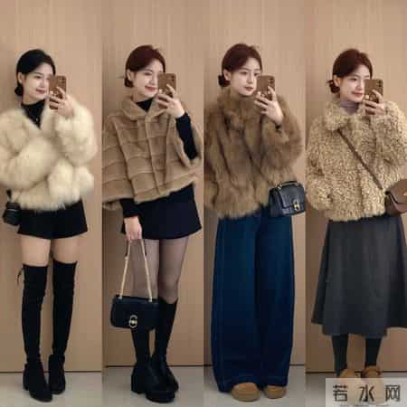 32套冬日不重样穿搭｜把温柔和暖意穿在身上