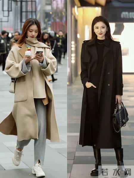 被“北京女生”街拍美到了：穿衣不花，头发微卷，洋气好看又减龄