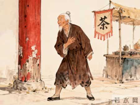 乞丐把要来的肉先给瞎眼媳妇吃，路过的算命先生大惊：此人虽穷