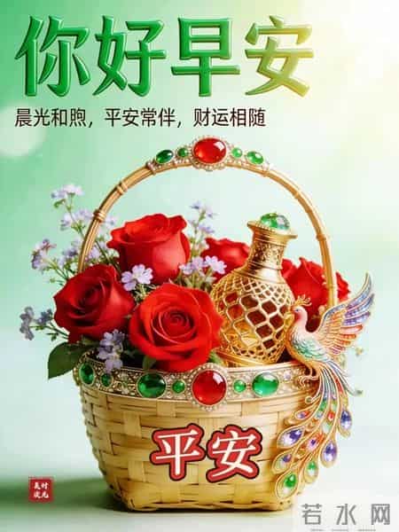 31张每天不重样的早安祝福唯美图片，早上好暖心祝福语精选大全