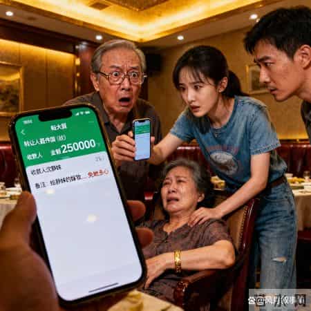 家族聚餐，外婆发话：“表哥买房差钱，你结婚时三姨给的2万拿出来。”我笑了，拿出转账记录：“三姨明明给了25万，您是让我拿哪两万？”