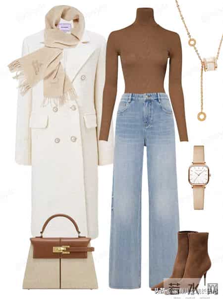 职场氛围感进阶：高级感通勤穿搭秘籍色系心法，同色系穿搭的质感