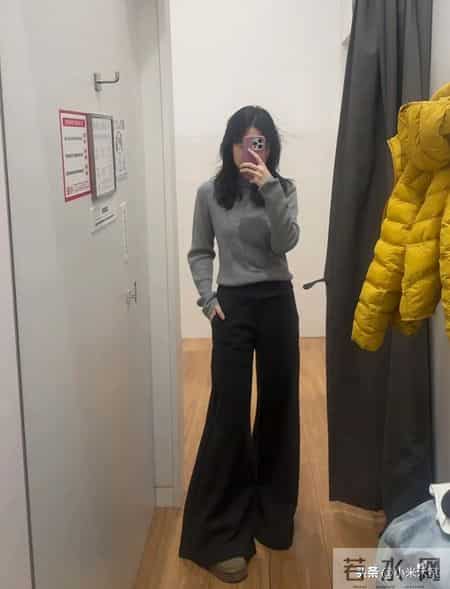 158小个子亲测！优衣库这件打底衫，开春穿它显高10cm！