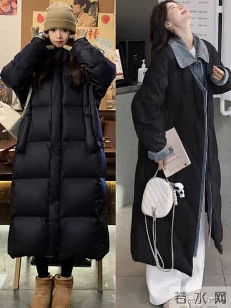 黑色羽绒服的洋气穿法，学会了整个冬天不重样