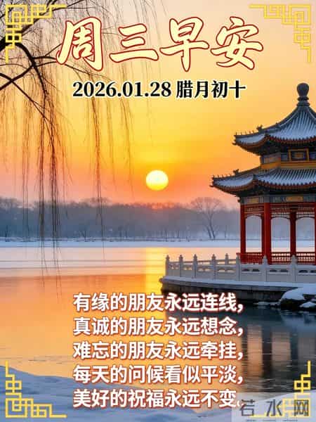 8句简短走心的周三早安祝福文案！温柔又有力量，谁看谁心动