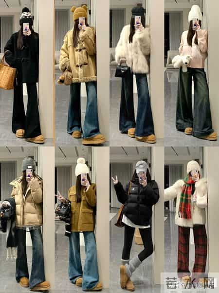 32套“美式辣妹+韩系松弛”冬装合集!小个子照着穿直接封神