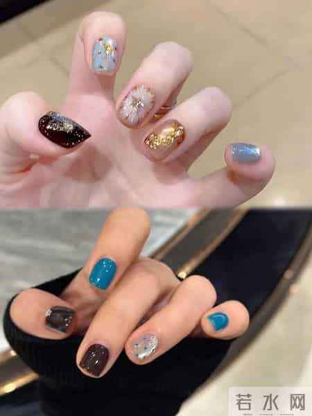 气质小众高级感小短甲合集！超漂亮的小短甲合集！