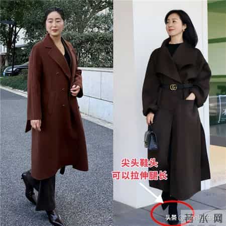 快过年了，回杭州才发现：大衣不配打底裤、运动鞋，会更优雅高级