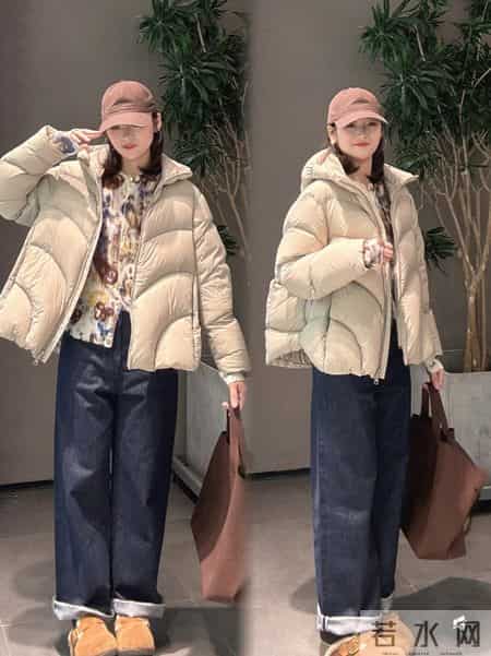 别再乱买羽绒服了！18套「卡其色系+同色系穿搭」公式显瘦又高级