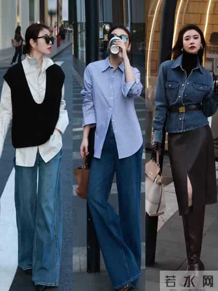 早春的牛仔搭配真的太好看了一眼沦陷！