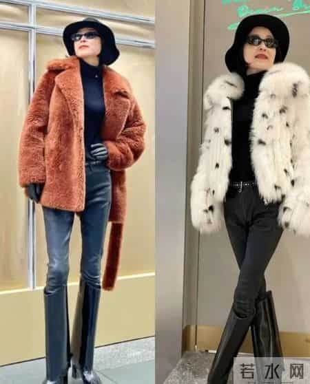 这位55岁成都妈妈太会穿，她的皮靴、球鞋搭配，一套比一套时髦