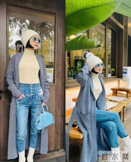 这位55岁成都妈妈太会穿，她的皮靴、球鞋搭配，一套比一套时髦