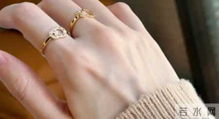 周大福葫芦黄金戒指 一眼沦陷 谁戴谁好看～