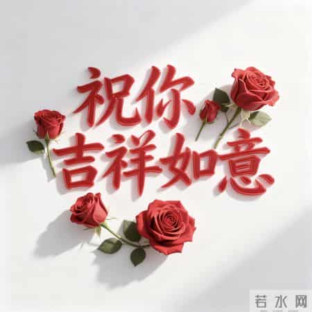 吉语头像 大吉大利 喜乐长安 万事如意